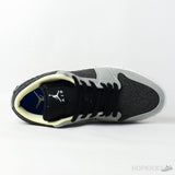 Air Jordan 1 Low SE Crater Black Grey - Photo 8