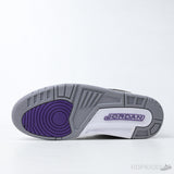 Air Jordan 3 Retro Dark Iris (Dot Perfect) - Photo 5