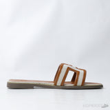 Hermès Oran Sandals Brown Grey (Premium Plus Batch) - Photo 3