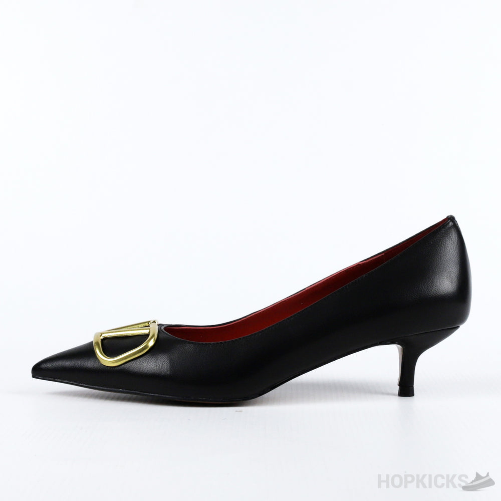 Valentino Garavani VLOGO Leather Ballet Flats (Premium Batch)
