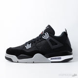 Air Jordan 4 Retro Black Canvas (Premium Plus Batch) - Photo 1