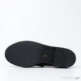 Prada 35mm Loafer Black Brushed Leather (Premium Plus Batch) (Slight Defect) - Photo 8