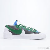 Blazer Low Sacai Medium Grey Classic Green - Photo 4