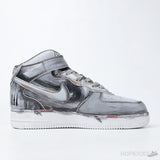 Nike Air Force 1 Low '07 Graffiti Grey (Premium Plus Batch) - Photo 3