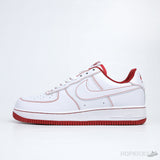 Air Force 1 Low '07 White University Red - Photo 1