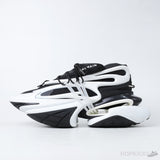 Balmain Unicorn Low-Top Black White - Photo 1