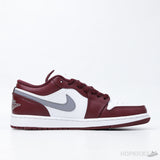 Air Jordan 1 Low White Bordeaux (Premium Plus Batch) - Photo 3