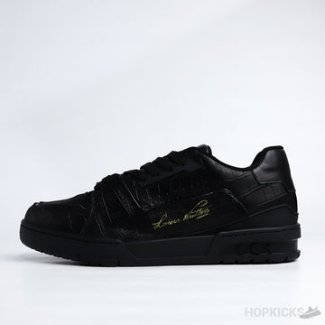 LV Trainers Alligator (Dot Perfect)