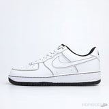 Air Force 1 Low 07 Contrast Stitch White Black - Photo 1