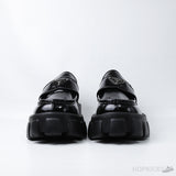 Prada Monolith Black Loafers (Dot Perfect) - Photo 6