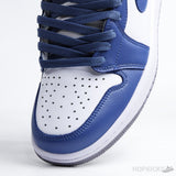 Air Jordan 1 Mid University Blue Grey - Photo 8