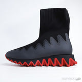 CL Sharky Sock Man Black Mesh Sneaker (Dot Perfect) - Photo 1