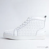 CL Louis Spikes High Sneaker White - Photo 1