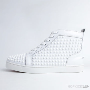 CL Louis Spikes High Sneaker White