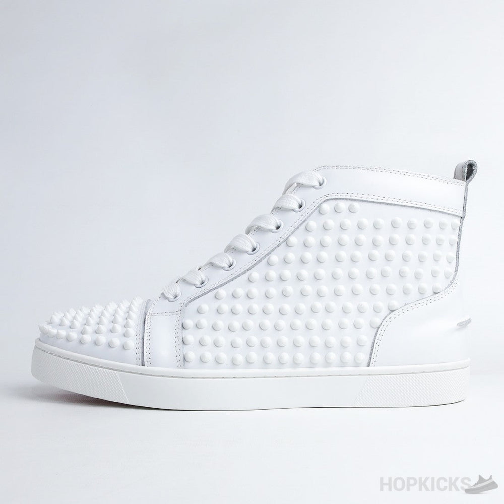 CL Louis Spikes High Sneaker White