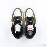 Air Jordan 1 Retro High OG x Travis Scott Mocha (Dot Perfect) - Photo 11
