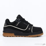 Louis Vuitton Trainer Maxi Black Brown Suede (Premium Batch) - Photo 3