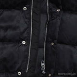 GG Jacquard Nylon Quilted Coat (High-end Batch) - Photo 12