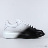 Alexander McQueen Multi-colored Faded Leather Low Top Sneakers (Premium Plus Batch) - Photo 3