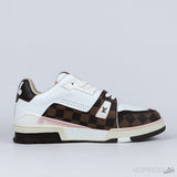 Louis Vuitton Trainer 'Mocha Brown' (Premium Plus Batch) (Slight Def) - Photo 3