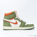 Air Jordan 1 High OG Craft Celadon (Dot Perfect) - Photo 14