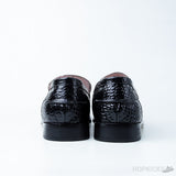 Men's Gucci Jordaan Crocodile Loafer Black (Dot Perfect) - Photo 9