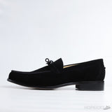 Hermes Destin Suede Noir Loafer - Photo 1