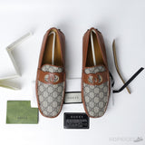 Gucci Interlocking G Driver Loafer Brown (Dot Perfect) - Photo 10