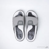 Air Jordan Hydro 6 Retro Grey White Slides - Photo 14