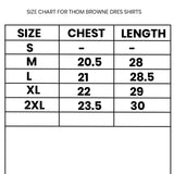 Thom Browne Grosgrain Arm Band Solid Poplin Dress Shirt - Photo 5