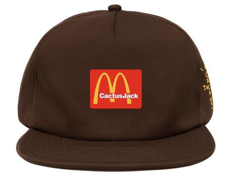 Cactus Jack x Mcdonalds Brown Cap