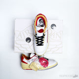 Off-White x Air Jordan 2 Retro Low SP White Red - Photo 2