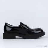 Prada Chocolate Brushed Leather Loafers Glossy (Premium Plus Batch) - Photo 3