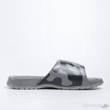 Air Jordan Hydro 4 White Cement Grey Slides - Photo 4