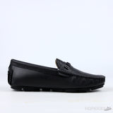 Balmain Logo-Plaque Calf Leather Loafers - Photo 3