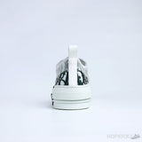 Dior And Shawn B23 Slip-On Logo Oblique Green - Photo 4