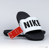 Nike Offcourt Slide Black White - Photo 3