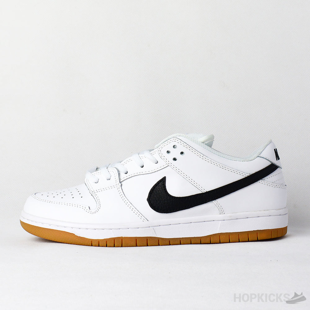 SB Dunk Low Orange Label White Black