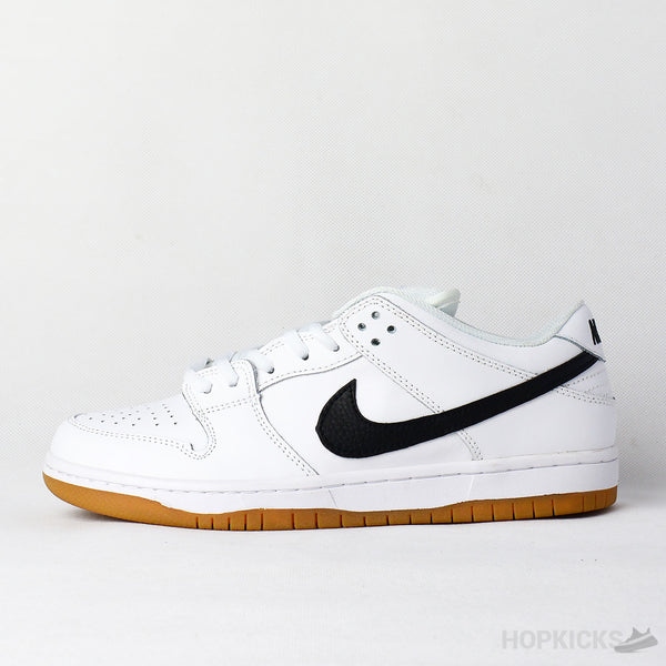 SB Dunk Low Orange Label White Black