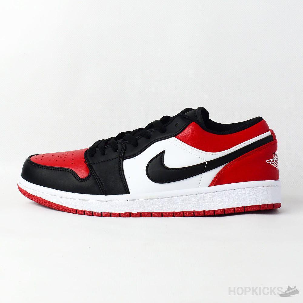 Air Jordan 1 Low Bred Toe