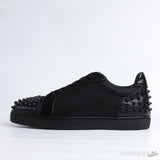 Cl Louis Junior Spikes Cotton Black Sneaker - Photo 1