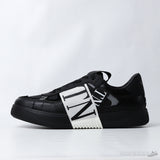 Valentino Garavani VL7N Black Sneakers (Dot Perfect) - Photo 1