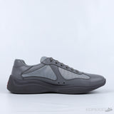 Prada America's Cup Soft Rubber Gray Sneakers (Premium Plus Batch) - Photo 3