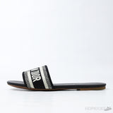 DIOR DWAY SLIDE Black (Dot Perfect) - Photo 1
