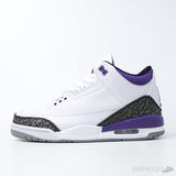 Air Jordan 3 Retro Dark Iris (Dot Perfect) - Photo 1