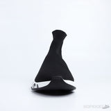 Bale*ciaga Speed Graffiti Trainer Black White - Photo 3