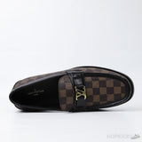 LV Damier Print Major Loafer Brown (Dot Perfect) - Photo 4