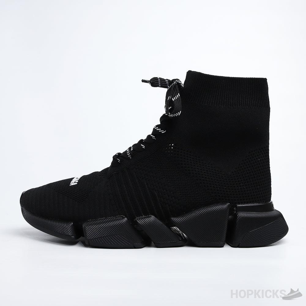 Bale*ciaga Speed 2.0 Lace Up Black (Premium Plus Batch)