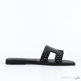 Hermes Black Rhinestones Oran BN (Premium Batch) - Photo 3