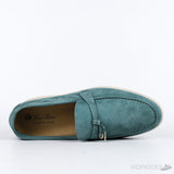 Loro Piana Sea Green Summer Charm Loafer (Premium Batch) - Photo 4